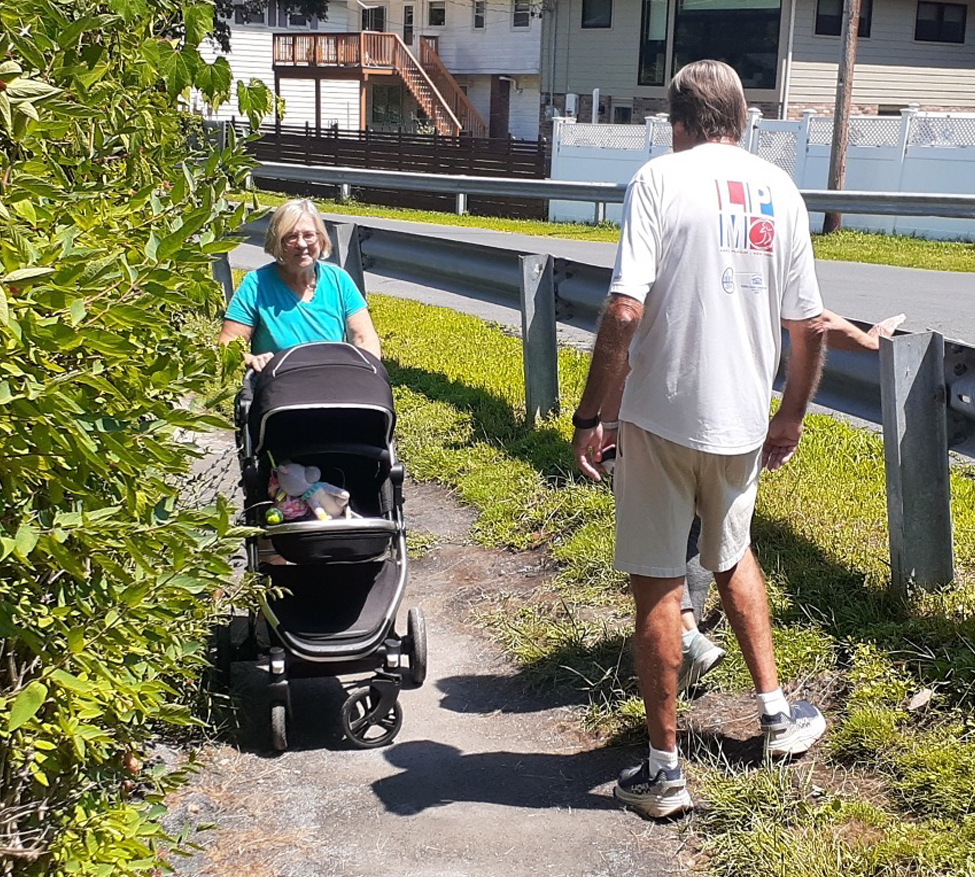 Buckingham Pond path improvement