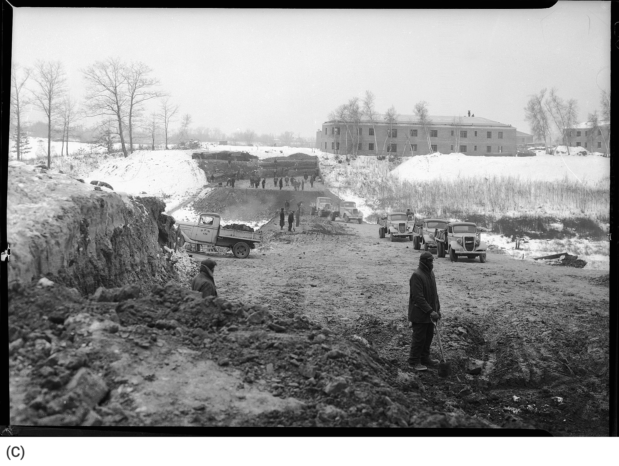 Buckingham Pond, Colonial and Stonehenge Gardens 1941_C